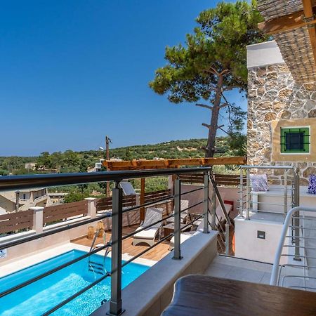 Aggel'S House - Stone House - Private Pool - Courtyard - Countryside Views Villa Kato Episkopi Exterior photo